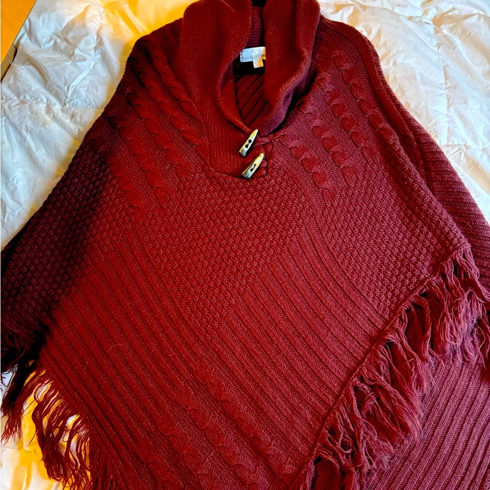 Knit Poncho